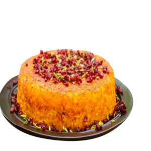 تهچین گوشت بره